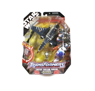 Star Wars Transformers Clone Pilot ARC-170 Factory Sealed Brand New - Image 1 of 4