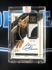 Cameron Cam Thomas 2021 Panini Impeccable Rookie Patch Auto On-Card Auto /99 RC