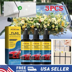 3PCS 60ml Sticker Remover Sticky Remover Glue Removal Car Spray Hot Cleaner - Picture 1 of 14