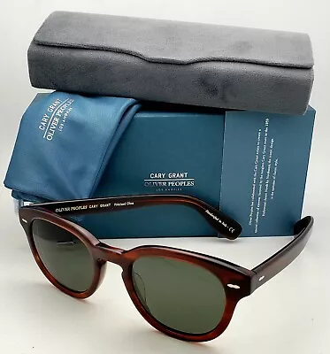CARY GRANT SUN OLIVER PEOPLES Sunglasses OV 5413SU 1679P1 Tortoise w/Grey Lenses - Image 1 of 4