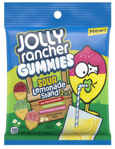 NEW Jolly Rancher Gummies Sour Lemonade Stand Candy USA Imported