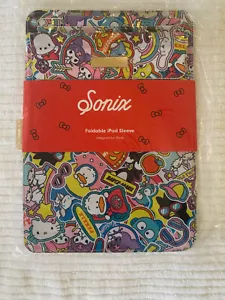 Sonix Foldable Ipad Sleeve Hello Kitty® and Friends Kuromi My Melody Sanrio NEW - Picture 1 of 4