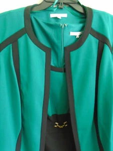 Studio One, Women's 2 piece dress/with jacket Polyester/spandex Granny core - Picture 1 of 8
