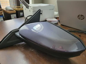 NEW GRAY 2016-2021 Mirror fits Honda Civic EX & Si Driver Left Heat Coupe Sedan - Picture 1 of 5