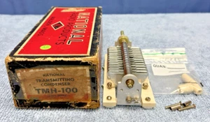 National TMH-100 Transmitting Condenser...New Old Stock - Picture 1 of 12