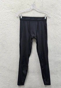 DSG Pants Boys Medium Black Poly Blend Compression Tights Athletic Activewear - Picture 1 of 19