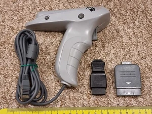 SONY PLAYSTATION 1 PS1 SEGA SATURN LIGHT GUN PHASER PISTOL BLASTER MadCatz Fazor - Picture 1 of 4
