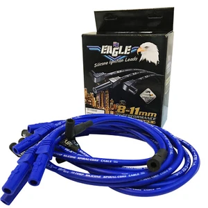 EAGLE 10.5mm 6cyl Ignition Lead Kit Fits Chrysler Hemi 245 265 Blue - Picture 1 of 1
