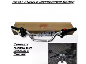 Per Royal Enfield Interceptor 650 - "Assemblaggio manubrio completo" - Foto 1 di 6