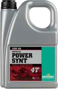 Motorex Power Synt 4T 10W/60 4L Powersynt 10w60 aceite de motor totalmente sintético JASO MA2 - Imagen 1 de 1