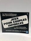 Carte Lobby Jeux pour couples infidèles / The Four of Us (Desvilles, 1972) 9"x12"