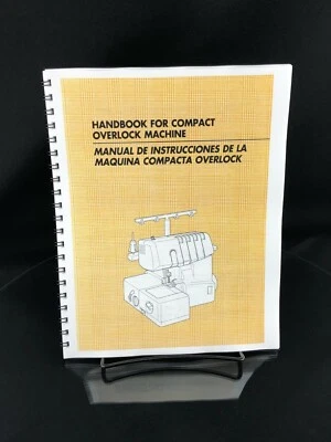 Manual de instrucciones de máquina de coser Brother 1034D COLOR reimpresión bobina encuadernada Foto 1 de 4