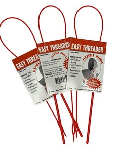 3 Easy Threader Flexible Needle Drawstring Replacement Sewing Craft Tool Bodkin - Picture 1 of 5