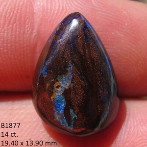 Felsbrocken massiver Opal 14,00 TCW 100 % natürlich massiv einsatzbereit in Schmuck B1877 - Bild 1 von 3