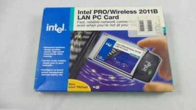 Intel PRO/Wireless 2011B LAN PC Card (WPC2011BWW) - Image 1 of 3