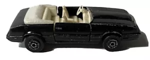 Vintage 1984 Road Champs Lebaron Cabrio schwarz 1/64 lose - selten HTF - Bild 1 von 5
