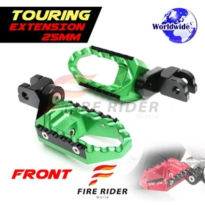 For Razor SX125 SX350 SX500 Green 25mm Riser CNC Touring Rider Footpegs - Bild 1 von 5