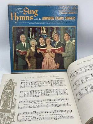 "Sing Hymns with the Johnson Family Singers"....12" Vinyl Record LP - Image 1 of 4