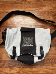 Rare Vintage Franchisee Ben And Jerry's Ice Cream Messenger Cross Body Bag - Bild 1 von 6