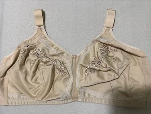 M&S TOTAL SUPPORT COTTON RICH NON WIRED FULLCUP Bra In NATURAL SIZE 40E - Picture 1 of 7