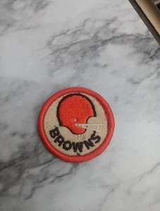 Cleveland Browns Vintage Embroidered Sew On Patch Old  NFL  - Picture 1 of 2