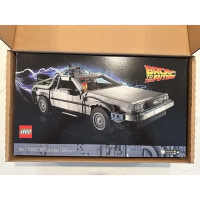 LEGO Icons: Back to the Future Time Machine set #10300 NEW SEALED - Image 1 of 4