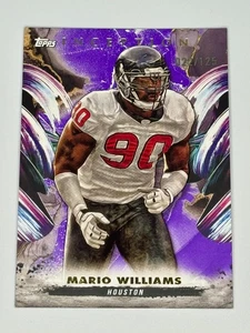 2024 Topps Inception - Mario Williams - Viola /125 - Foto 1 di 2