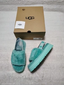 UGG Womens Slippers Sandals Disco Slide Women's US 9 Aqua Color - Picture 1 of 10