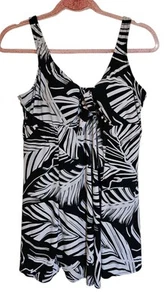 Bal Harbour Swim Onepiece Womens Swimsuit Swim Dress Size 18 - Picture 1 of 3