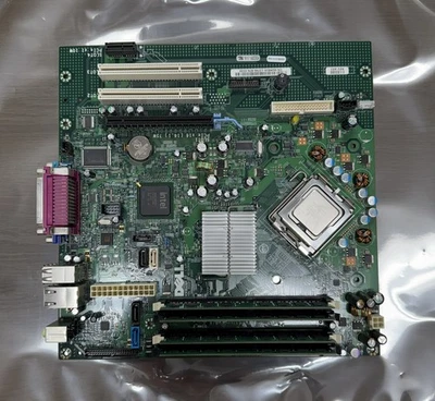 Dell 0GM819 Motherboard + Intel Core 2 Duo E8400 3.0Ghz CPU  + 4 x 2GB DDR2 RAM - Image 1 of 4