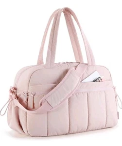 BAGSMART Sporttasche für Damen, Reisetasche mit Nasstasche Soft Pink - Bild 1 von 6