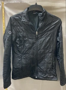 Marmot Womens Black Long Sleeve Zipped Pockets Full-Zip Quilted Jacket Size M - Picture 1 of 6