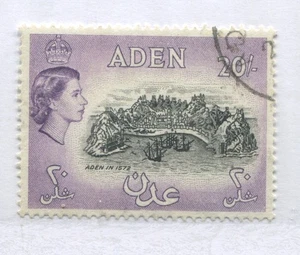 Aden QEII 1957 20/ used - Picture 1 of 1