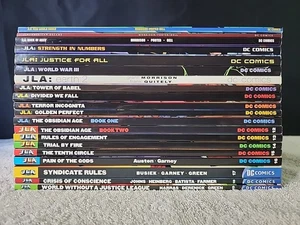 DC Comics JLA Justice League of America 20 Graphic Novel Lot Vols 1-19 & Earth2 - Bild 1 von 19