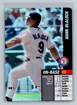 2003 MLB Showdown Hank Blalock Pennant Run FOIL #96 Rangers RARE! - Image 1 of 2