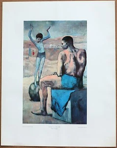 Picasso Acrobat on a Ball Vintage Original Ltd Ed 1st Print 1960 Lithograph - Picture 1 of 1