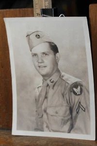Vintage Photo 1940's US Army Air Corp Private - Picture 1 of 2