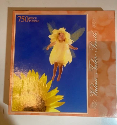 ФЕЯ ПОДСОЛНЕЧНИКА 750 шт. головоломка ВАЛЕРИ ТАБОР СМИТ в заводской упаковке новый из старых запасов MB - Изображение 1 из 3