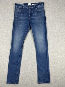 Riders By Lee R2 Slim & Narrow Men's Denim Jeans Size 30 Blue Tapered Stretch - Picture 1 of 14