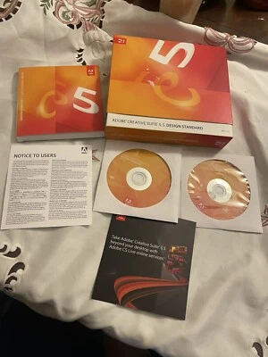 Adobe Creative Suite 5.5 CS5.5 Design Standard für MAC OS vollständige Einzelhandels-DVD-Version  - Bild 1 von 4