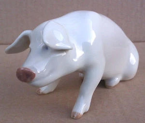 ROYAL COPENHAGEN - SCHWEIN - KOPF NACH LINKS GERICHTET 1020 in SCHÖNEM ZUSTAND. - Bild 1 von 8