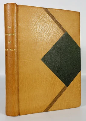 📖 Albert T’SERSTEVENS - La Légende de Don Juan. 1924, reliure d'art signée - Photo 1/4