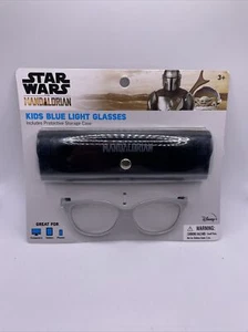 Star Wars The Mandalorian Kinder Blaulichtbrille mit Baby Yoda, inklusive Etui - Bild 1 von 1