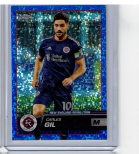 2023 Topps cromo MLS Carles Gil azul mini diamante refractor/199 - Imagen 1 de 2