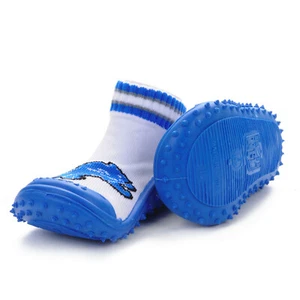Zapatos de calcetín sin cordones a prueba de deslizamientos para niños Skidders NFL Detroit Lions - Imagen 1 de 1