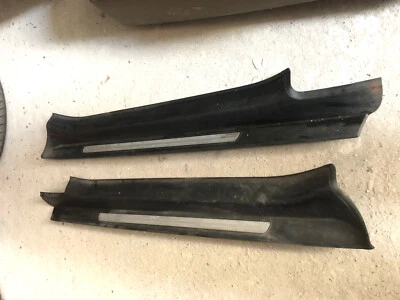 AUDI TT MK2 SIDE SILL SCUFF PLATES / KICK COVERS PAIR (DRIVERS PASSENGERS) 06-12 - Image 1 of 4