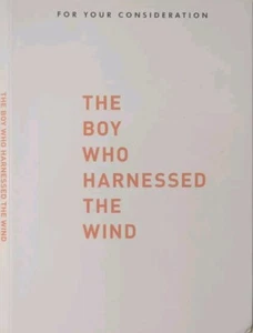 The Boy Who Harnessed The Wind FYC BLU-RAY Award Promo Screener RARE LikNu fr/sh - Picture 1 of 3