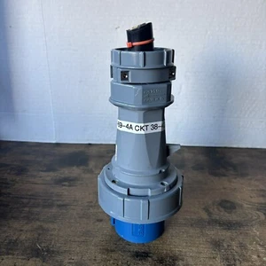 Mennekes ME460P9W Male Power Plug 4-Connector 4W 250V 60A ME460C9W ME460R9W 1109 - Picture 1 of 8