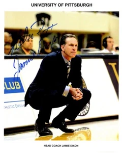 Jamie Dixon Signed - Autographed Pitt Panthers 8x10 inch Photo with Certificate - Picture 1 of 2