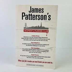 James Patterson Books Women's Murder Club 7th Heaven Advanced Reader Copy PB - Picture 1 of 11